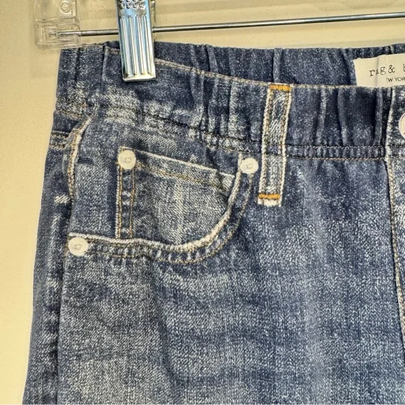 rag & bone Miramar Wide Leg Cotton Terry Pants Size S - Picture 7 of 15